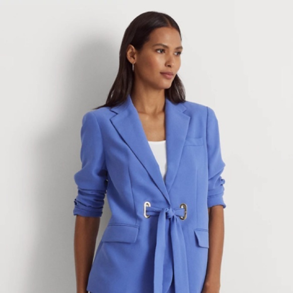 Blue Women's Blazer - Picture 2 of 5